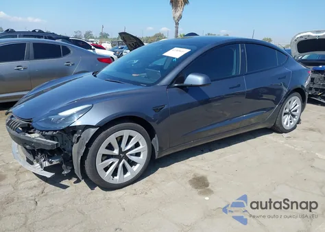 2022 Tesla Model 3 Rear-Wheel Drive from USA, damaged, VIN 5YJ3E1EA2NF373541